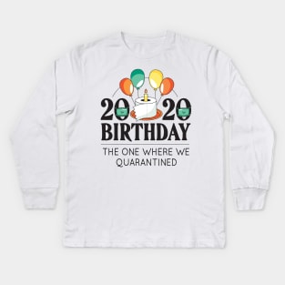 HAPPY BIRTHDAY 2020 Kids Long Sleeve T-Shirt